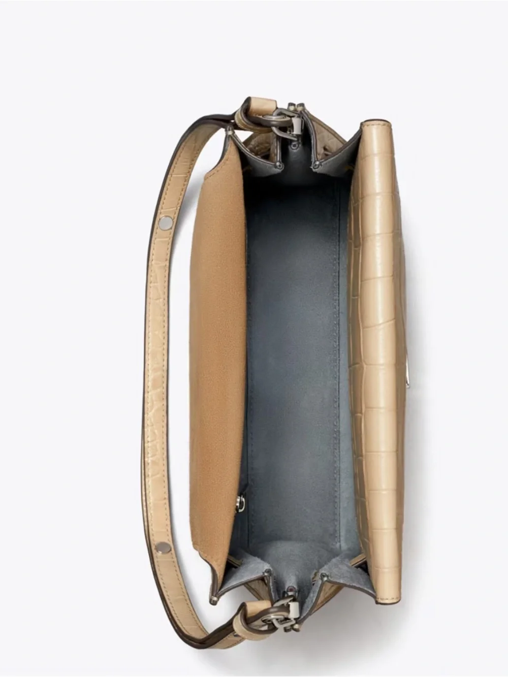 Tory Burch Lee Radziwill embossed shoulder bag $1,295